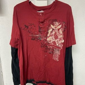 Y2k Long Sleeve Shirt Size Large